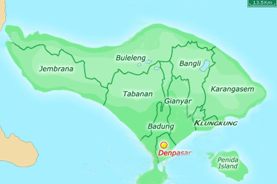 Kabupaten Kota di Pulau  Bali  1 Info Pulau  Bali 